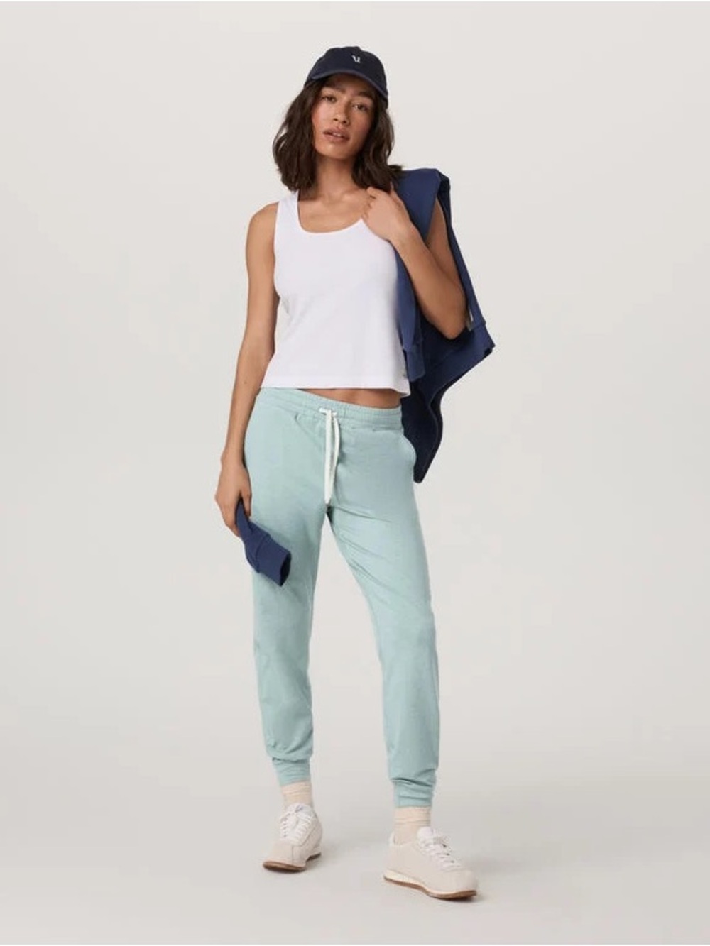 Vuori Performance Jogger Sea Glass Heather Size Medium